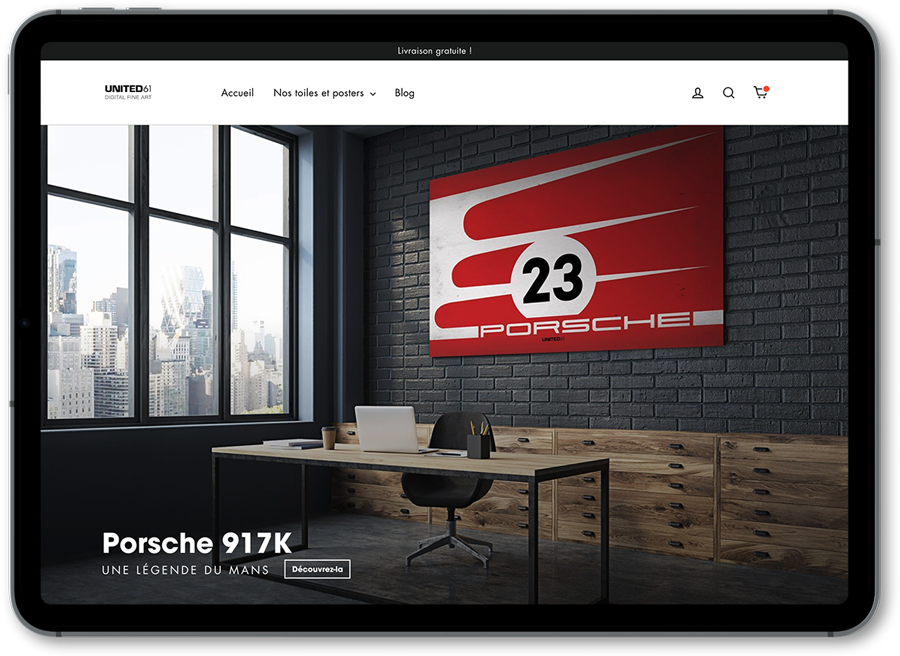 Site e-commerce United61